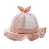 折り畳み式ビーチハットギフトの赤ん坊の帽子コットンSunhatサマーハットオレンジラブリーキャップ