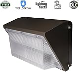 Eagledlight 70W LED Wall Pack Outdoor Lighting Fixture 400W MH/HPS/HID Replacement 6800LM 5000K (Cry