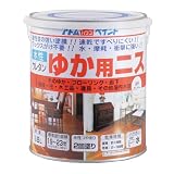 アトムハウスペイント 水性ゆか用ニス 1.6L クリヤー