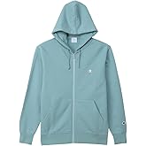 [チャンピオン] パーカー 長袖 裏毛 COTTON USA ワンポイントロゴ刺繍 ジップフーデッドスウェットシャツ C3-W104Z メンズ