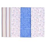 Touchdown Flannel Receiving Blankets - Set of 4 by Triboro