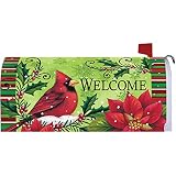 Welcome CardinalメールボックスMakoverカバー – ビニールwith磁気ストリップ