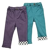 【アウトレット】 Bobson 長丈パンツ (80～130cm) キムラタンの子供服 ターコイズブルー 100 ( 77400x77900-153 )