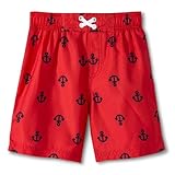 ciRco いかりマーク　レッド 　男の子　水着　ベビー　キッズ　水着　スイムウェア　インポート (2Ｔ)