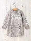 F.O.KIDS (エフオーキッズ) ベビー チャンピオン コラボ ワンピース 赤ちゃん ベビー服 子供服 女の子 長袖 ワンピ 90㎝ グレー 50160 50160012