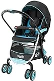 GRACO (グレコ) ワイド&ハイシートベビーカー シティネクスト サックスドットSX 【Carry Travel System + 収納式足カバー + 超大型下カゴ搭載】 67506