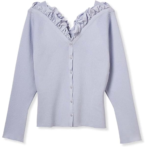 Amazon | [セルフォード] シアーパフスリーブニットプルオーバー