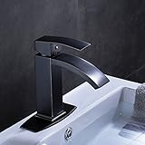 排水溝Senlesen真鍮の滝シングルハンドルシンク蛇口ミキサータップCoveプレート、クローム仕上げ SE5418