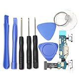 usb charging port dock flex cable & tools for samsung galaxy