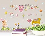 fangeplus ( TM ) DIY取り外し可能アート壁画ビニール防水壁ステッカー子供部屋装飾保育園デカールステッカー壁紙27.5 " x19.6 " 27.5''x19.6''