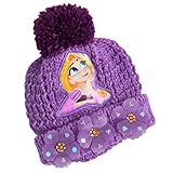 (ディズニー) Disney ラプンツェル ポンポン帽 ニット帽 帽子 子供用 女の子 (頭囲54cm M/L(7-10歳)) [並行輸入品]