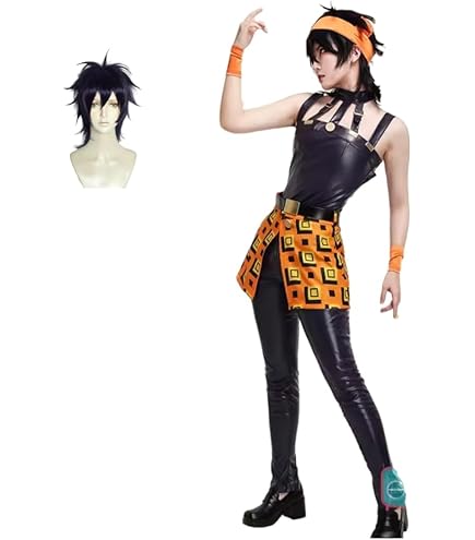 Amazon.co.jp: Opmch_cos ジョジョの奇妙な冒険 黄金の風 ナランチャ