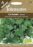 OG 英国ジョンソンズシード Organic Coriander for Leaf コリアンダー・フォー・リーフ・オーガニック