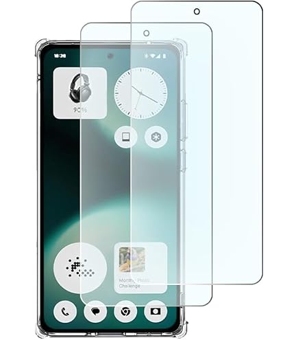 Amazon | 対応 Nothing Phone 3a ガラスフィルム ブルーライトカット 