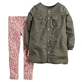 カーターズ Carter's ベビー 長袖 トップス & レギンス セット 春秋 2-Piece Top & Legging Set 12M (72-78cm) [並行輸入品]
