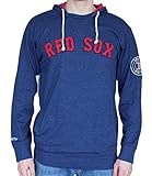 ボストンレッドソックスMitchell & Ness MLB Awayチーム」長袖フード付きメンズシャツ S