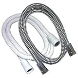 LASCO 08-5161 Serenity Hand Held Three Function Shower Head, White Finish [並行輸入品]