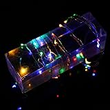 POTOJP クリスマス 飾り LED イルミネーションライト ガーデンライト クリスマスツリー 30球3m 銅線 IP65クリスマス/結婚式/パーティー/屋外/新年会 雰囲気作り (MR)