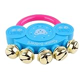 trendinao 2017新しいデザインHandbell Musical Instrument Jingle Rattleおもちゃfor Kids Baby