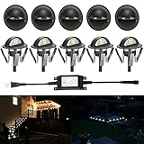 足元ライト FVTLED 階段ライト DC12V IP65 0.4Wクラシック 良い雰囲気 超高輝度 ナイトライト 室内照明 玄関 階段 廊下 高品質な亜鉛合金製 CE RoHS認証 (ウォームホワイ