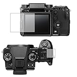 メディアカバーマーケット FUJIFILM GFX 50S 機種用【強化 ガラスフィルム 同等の硬度9H ブルーライトカット 光沢 改訂版 液晶保護 フィルム】 互換品