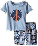 Amy Coe Baby Boys ' 2 Piece Short Set カラー: ブルー