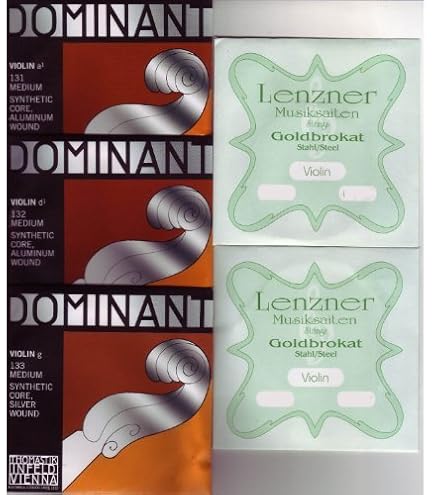 Amazon | バイオリン弦 Thomastik Dominant/ドミナント弦 1/8+1