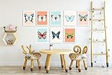 バタフライミニ子供の部屋Prints