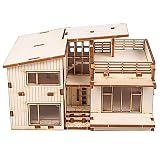 木製模型キット モダンハウス YG655