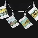 LEDストリングライト PChero 40写真クリップDIY 壁飾りイルミネーションライト クリスマス/新年/結婚式/誕生日/パーティー飾り ウォームホワイト プロポーズ 2本セット