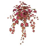 【秋・造花(ブッシュ)】ウォータープルーフオータムグレープブッシュ x 7(ワイングリーン)