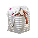 mDesign graycreamlucatoystorage Single - Storage Cube 8808MDT