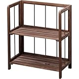 フォールディングシェルフ2L [W50 x D27 x H57cm] 家具 収納家具 オープンシェルフ・ラック