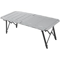 Amazon | Soomloom4.5ユニット昇降式キャンプテーブルELEVOアルミ合金