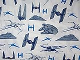Star Wars Live Action (FLAT SHEET ONLY) Size TWIN Boys or Girls Kids Bedding [並行輸入品]
