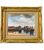 Amazon.co.jp: フェルメール デルフトの眺望 J1-005 世界の名画 絵画