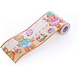 トリム壁紙 トリムボーダー ボーダートリム ボーダーシール ボーダーシート トリムシール 10.5cm×10m くま柄
