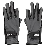 ハタチ(HATACHI) グラウンドゴルフ ストレッチ手袋 グレー ML BH8080