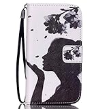 UNEXTATI Galaxy S4 Mini ケース 手帳型ケース カバー カード収納 スタンド機能 マグネット式 衝撃吸収 横開 防塵 高品質 Samsung Galaxy S4 Miniケース 