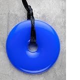 Teething Bling Pendant - Donut Shape (Tanzanite) by Teething Bling Jewerly