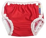 Mother-Ease Swim Diaper - Red - X-Large (33-40 lbs) by Mother-Ease
