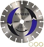 旭ダイヤモンド工業 シルバーII 305x2.8x30.5ミリ (22、22.5、25.4ミリ リング付)