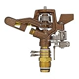 タカギ(takagi) スプリンクラー メタルパルススプリンクラー(1/2パート&フル) 散水範囲:20~24m 円形、扇状に水をまく G396 【安心の2年間保証】