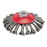 Silverline Twist-knot Brush 115mm Power Tool Accessories Wire Cups