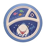 食器/食器セットの餌ベビー/キッズ幼児は分割プレート-05
