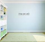 Design with Vinyl Moti 2725 3 Decal Wall Sticker : House Rules Sleepovers Welcome Kids Teens Boy Gir