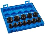 Grey Pneumatic (2300K) 1/2' Drive 12-Piece Nut/Lock Remover Master Kit [並行輸入品]