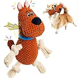 lifefav 犬 おもちゃ 人気 犬 玩具 噛む 音が出る ストレス/運動不足解消 耐久性 清潔 歯磨き 口臭予防 ぬいぐるみ 犬用玩具 小中型犬適用