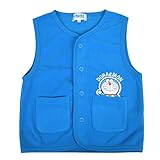 男の子,子供,キッズパジャマ,フリースベスト パジャマ ドラえもん 袢纏 かいまき パジャマ fo-44e155 120cm ブルー