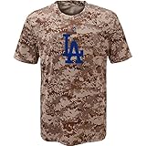 マジェスティックMLB Los Angeles Dodgers Digi Camo Tシャツ